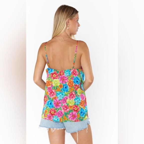 SHOW ME YOUR MUMU Spotlight Tank In Bright Floral Soiree - Picture 4 of 5